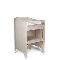 LEANDER Changing Table in Whitewash