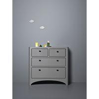 LEANDER Chest Of Drawers in Grey
