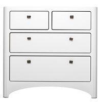 LEANDER Chest Of Drawers in White
