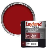 Leyland Trade Tile Red Satin Floor & Tile Paint