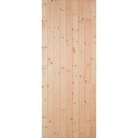 Ledged & Braced Redwood Timber Back Door (H)1981mm (W)838mm