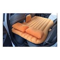 LEBOSHâ„¢Mobile Bed Inflatable Bed in the Back Inflatable Mattress for Self-driving Tour Thickening of Oxford Cloth Orange