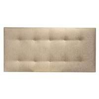 Lexi Upholstered Headboard Nelson Pearl Double