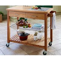 Lechlade Granite Topped Trolley, Large