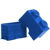 lego storage box 1 x 2 blue