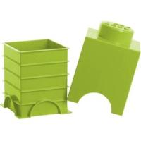 LEGO Storage Box 1 x 1 (LightGreen)