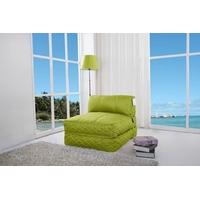 Leader Lifestyle Big Chill Green Apple Fabric Futon Chair Bed