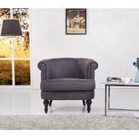 leader lifestyle rupert grey armchair