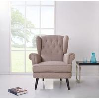 leader lifestyle monroe seashell grey armchair