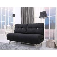 leader lifestyle romeo modern charcoal fabric l sofa bed