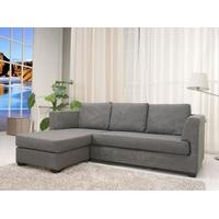 Leader Lifestyle Stockholm Grey with Interchanging Chaise Leather Corner Sofa