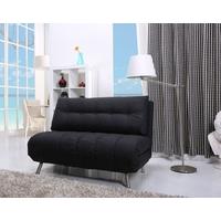 Leader Lifestyle Romeo Grey Modern Charcoal Fabric Sofa Bed