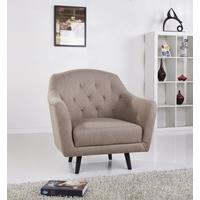 Leader Lifestyle Pearl Seashell Grey Armchair