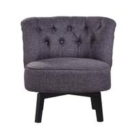 leader lifestyle jade grey swivel chair