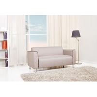 Leader Lifestyle Hans Beige Elegant Barley 2 Seater Fabric sofa