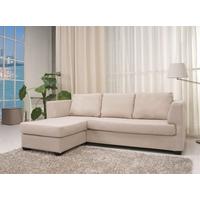 Leader Lifestyle Stockholm Beige with Interchanging Chaise Fabric Corner Sofa