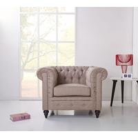 leader lifestyle royston grey seashell armchair