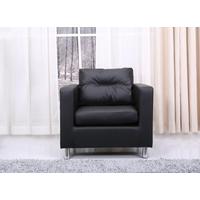 Leader Lifestyle Star Sofa Black Luxurious Armchair