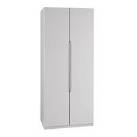 Legato Tall 2 Door Wardrobe, Cashmere Gloss