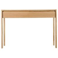 ledger dressing table oak