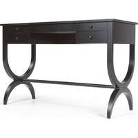 leila dressing table black