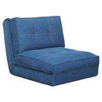 leveson denim fabric chairbed