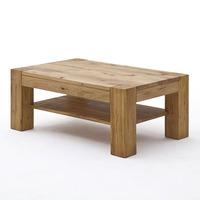 Lennox Wooden Coffee Table Rectangular In Wild Oak
