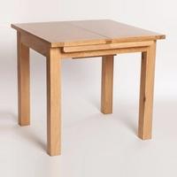lexington wooden extending dining table in oak