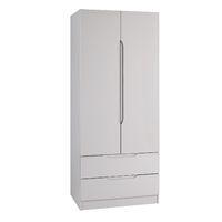 Legato 2 Door 2 Drawer Wardrobe Cashmere Gloss