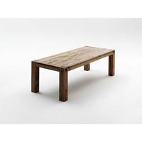 leeds solid wood dining table in bassano oak 220 cm