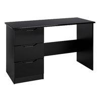 legato dressing table black gloss