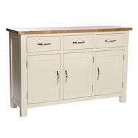 Lexington Wooden Sideboard In Ivory With Storage