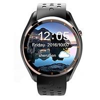 LEMFO Men\'s Woman Android SmartWatch IQI I3 support 3G WiFi GPS Heart Rate Monitor With 1.39 inch AMOLED Display 512MB RAM 4GB ROM Clock Phone