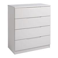 legato 4 drawer chest cashmere gloss