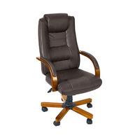 Leather Office Chair, Brown