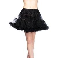 Leg Avenue Plus Size Petticoat Model (Black)