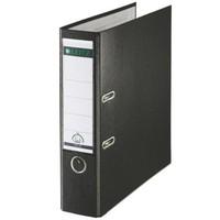 Leitz 180° Plastic Lever Arch File Foolscap 80 mm (Black) - Pack of 10