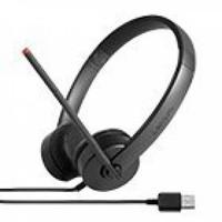 lenovo 4xd0k25031 stereo usb headset in headsets microphones headphone ...