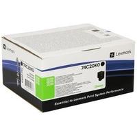 lexmark 74c20k0 3000pages black laser toner cartridge laser toner cart ...