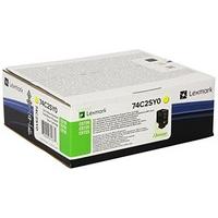 lexmark 74c2sy0 7000pages yellow laser toner cartridge laser toner car ...