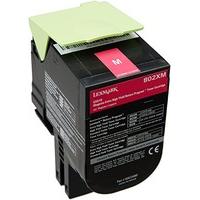 Lexmark 802XM Extra High Capacity Toner Cartridge - Magenta