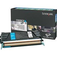 Lexmark C52X Cyan Return Program Laser Toner Cartridge Ref C5220CS