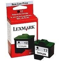 Lexmark 10N0217 black ink cartridge 17 X 2 twin pack