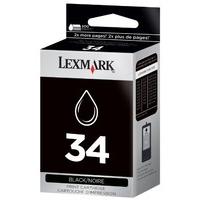 lexmark no 34 2x black ink cartridges high yield series p p4350 p6250  ...