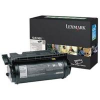 Lexmark Laser Toner Cartridge Return Program Page Life 32000pp Black Ref 12A7465