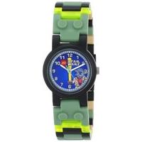 lego star wars yoda childrens quartz watch with multicolour dial analo ...