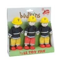 Le Toy Van Budkins Firefighters Gift Pack