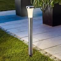 led solar lamp with ground spike tower light