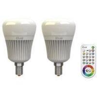 LED (RGB) JEDI Lighting 230 V E14 7 W = 40 W RGBW EEC: A+ Arbitrary (Ø x L) 60 mm x 104 mm incl. remote control, colour-