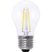 LED (monochrome) Segula 230 V E27 3.5 W = 25 W Warm white EEC: A+ Arbitrary (Ø x L) 47 mm x 88 mm Filament, dimmable 1 p